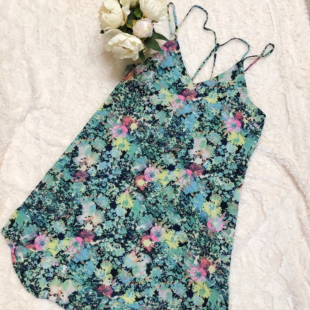 Xhilaration Florescent Summer Dress